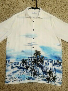 men's party shirt Caribbean size L